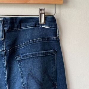 MOTHER The Looker ankle fray jeans